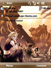 Front Mission 5 ppc theme